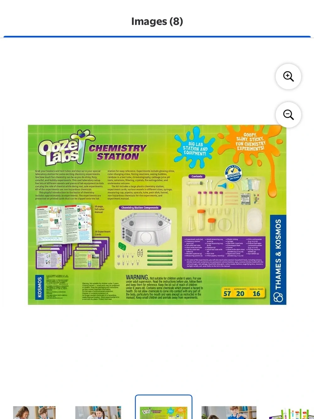 Chemistry Station Kids STEM Experiment Kit – Green OOZe labs